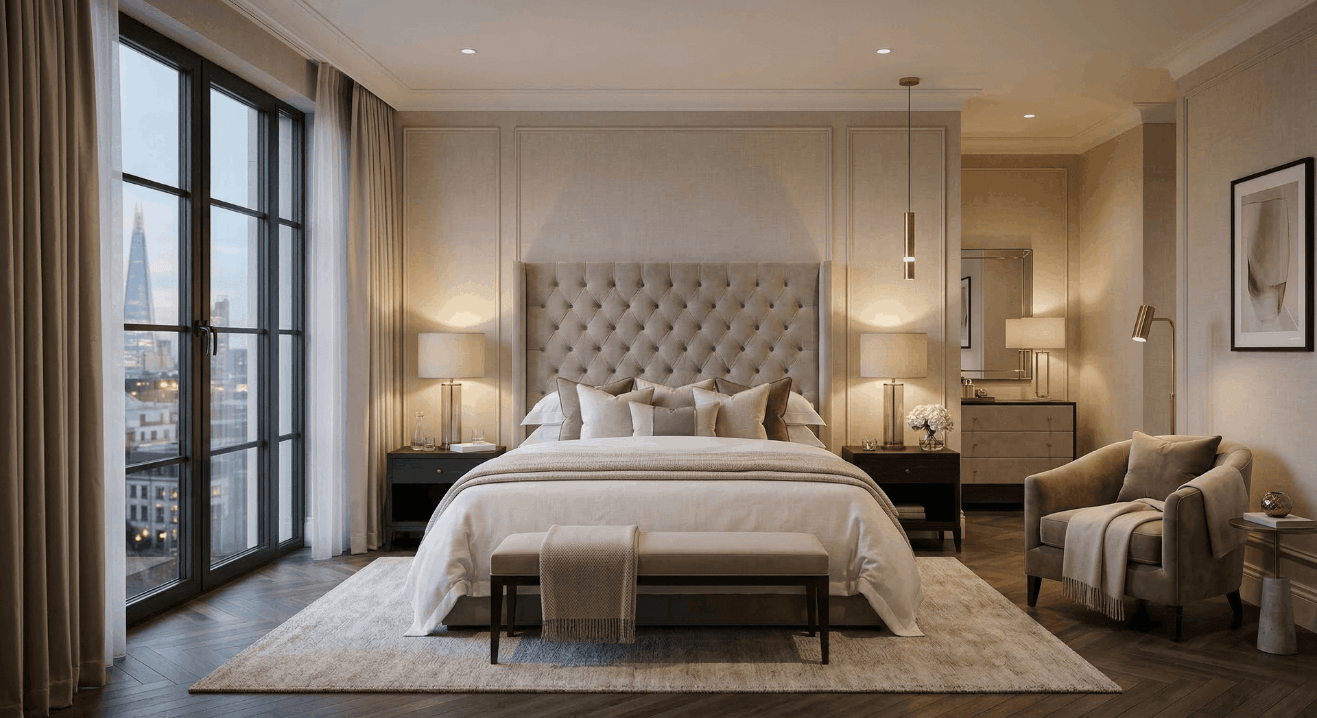 Contemporary Two-Bedroom Apartment, Beaufort Gardens — image 2