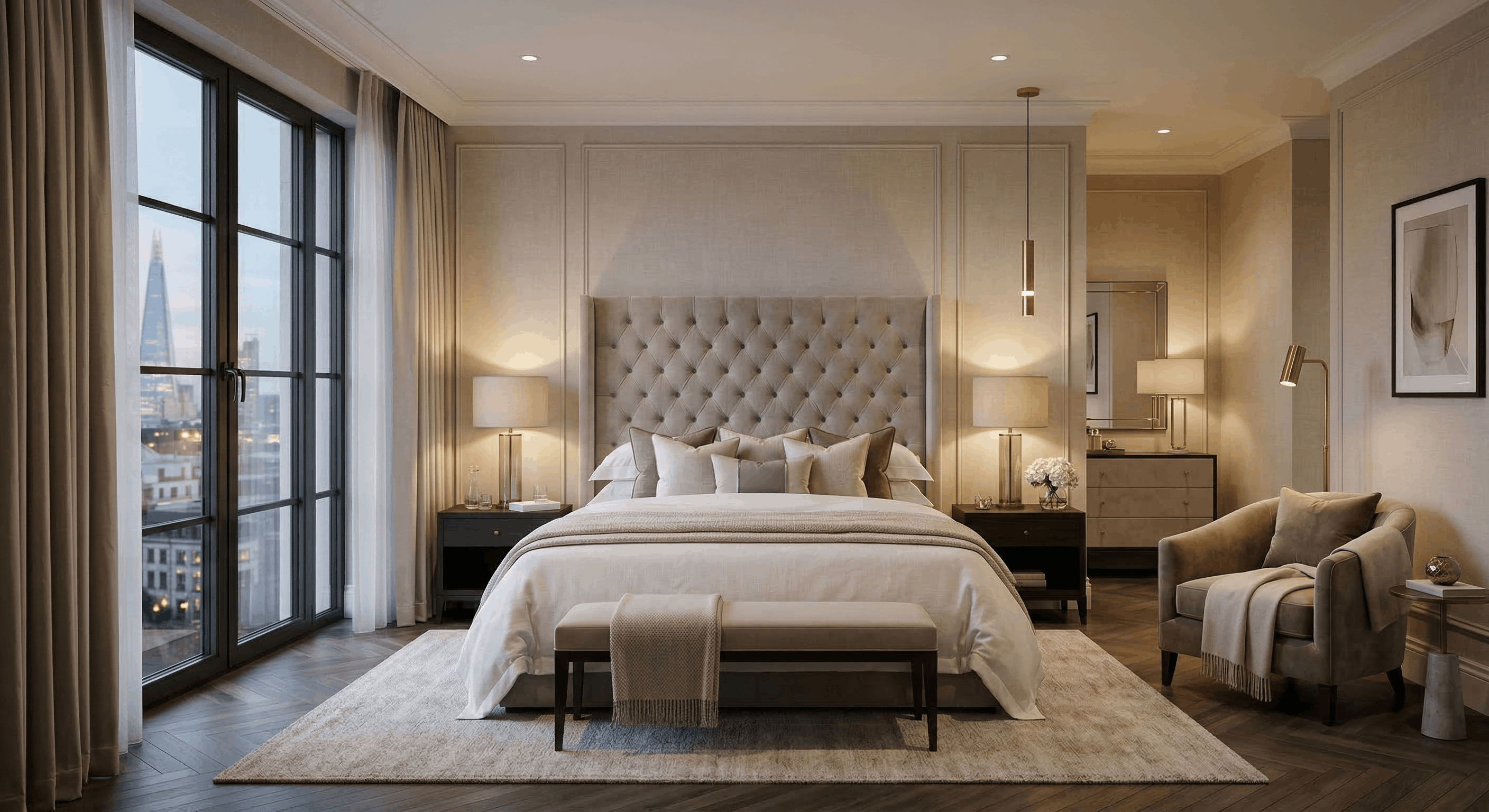 Contemporary Two-Bedroom Apartment, Beaufort Gardens — image 2