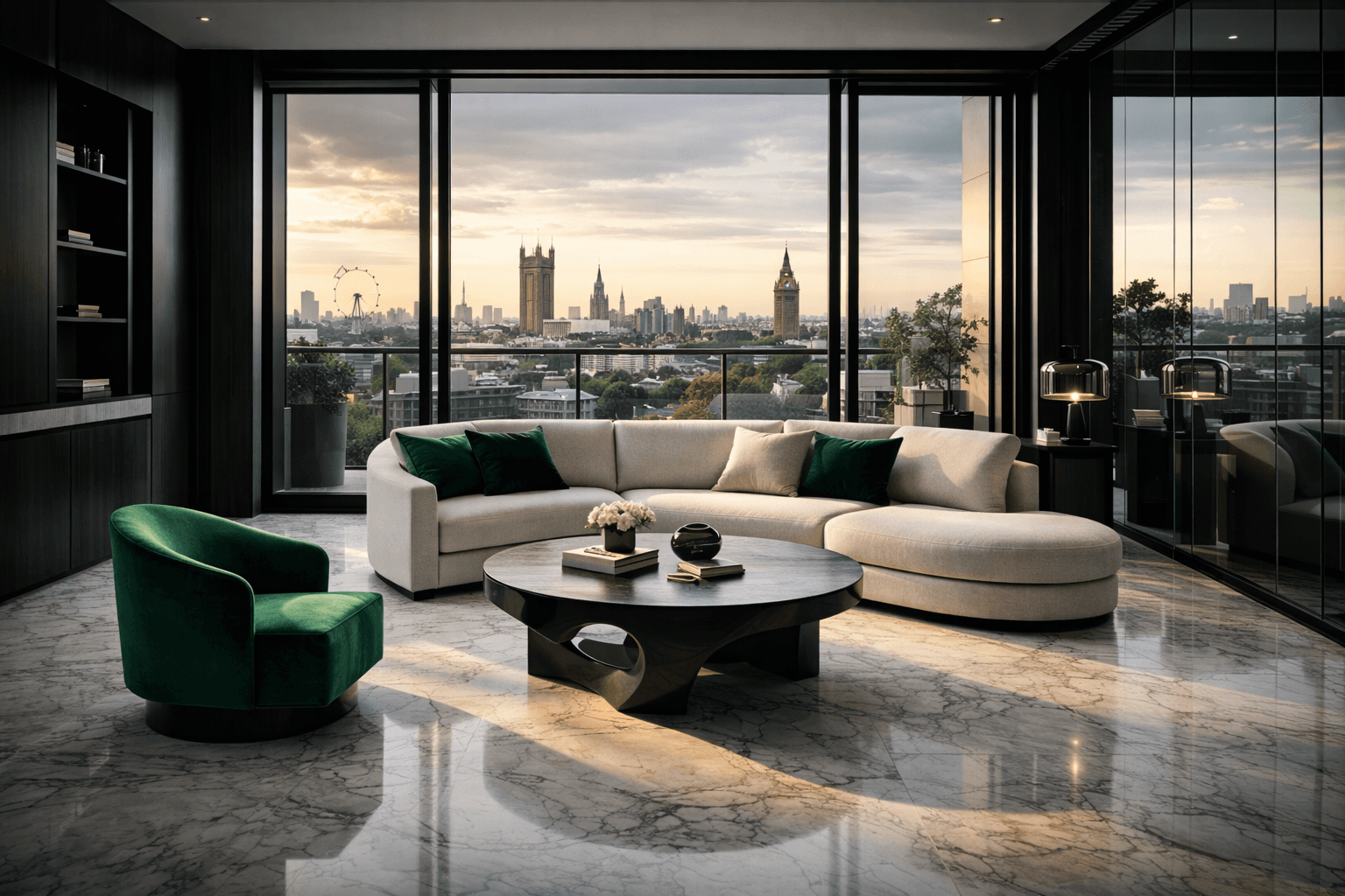 Stylish Two-Bedroom Apartment, Curzon Street